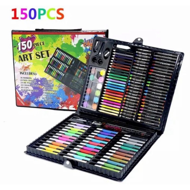 

ART SET 150 PCS / CRAYON SET 150 PCS / ALAT LUKIS ANAK SET