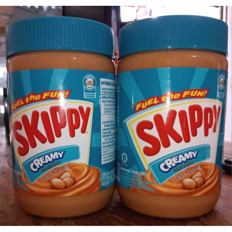 

Skippy creamy peanut butter 500gr