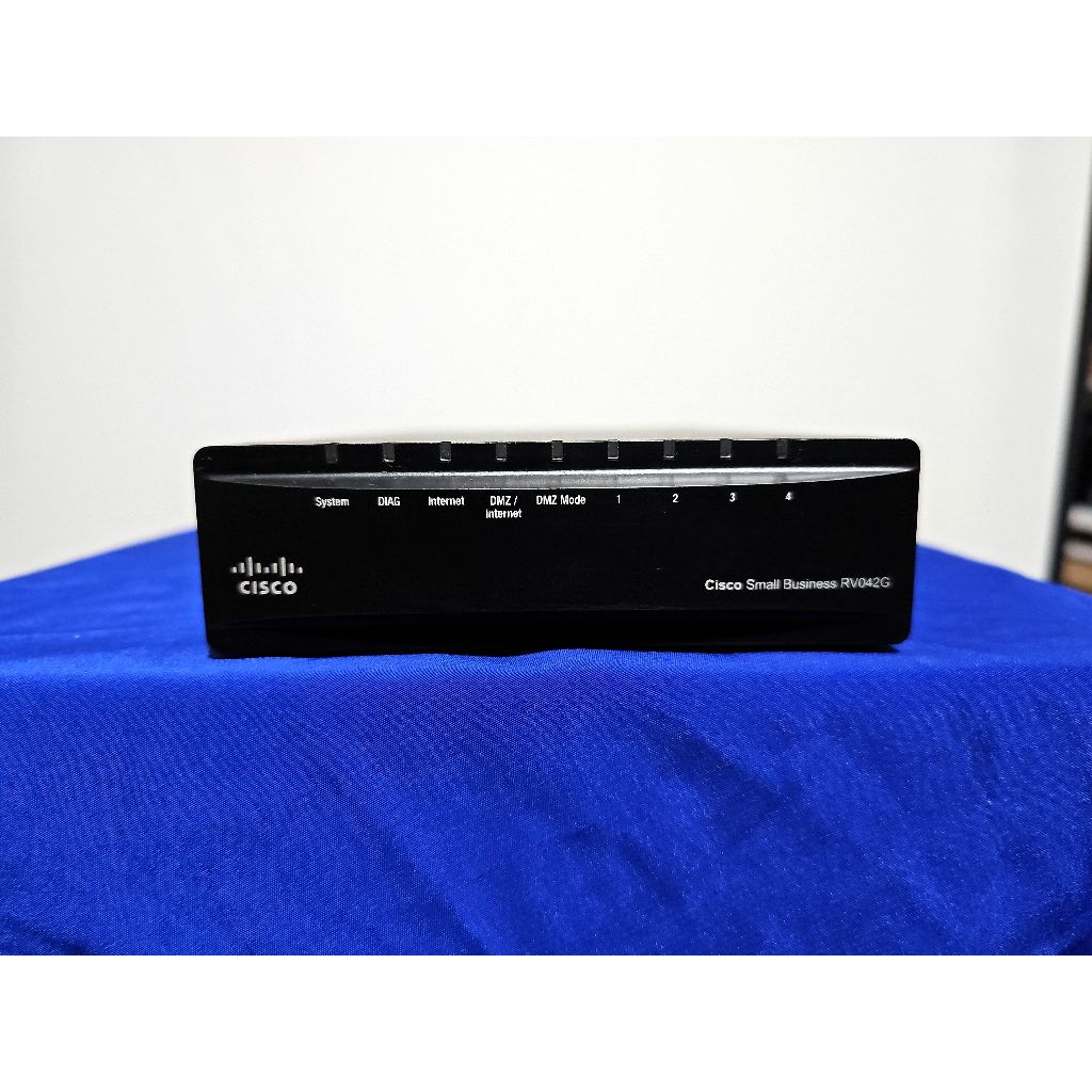 router cisco small business rv042g dual wan gigabit load balance