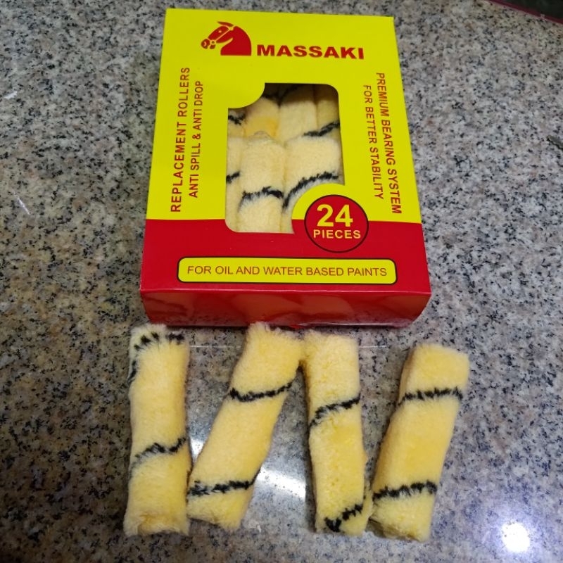 

REFILL BULU KUAS MASSAKI 4INCH KUALITAS BAGUS GROSIRAN MIRING BULU KUAS ROLL KAPAL REFILL GROSIRAN MIRING