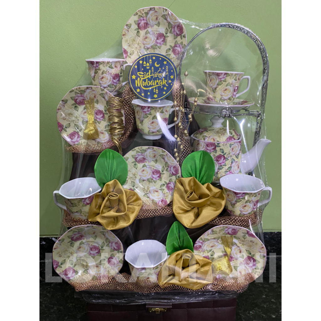 

Parcel Tea Set Premium - Hampers Parcel Pecah Belah