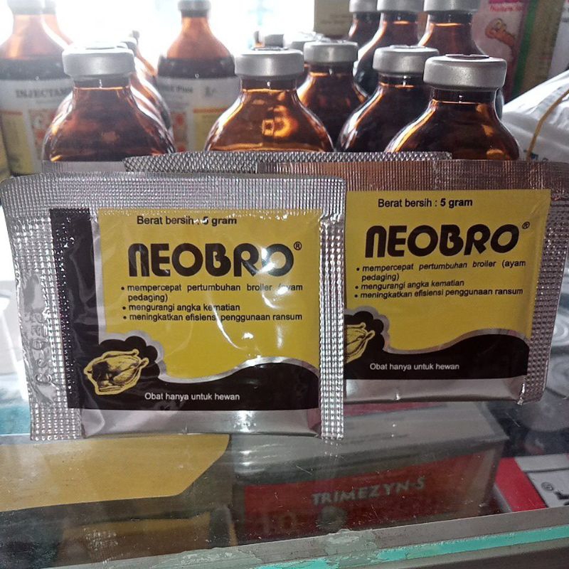 Neobro/ Obat ayam neobro 5g/ harga perpcs