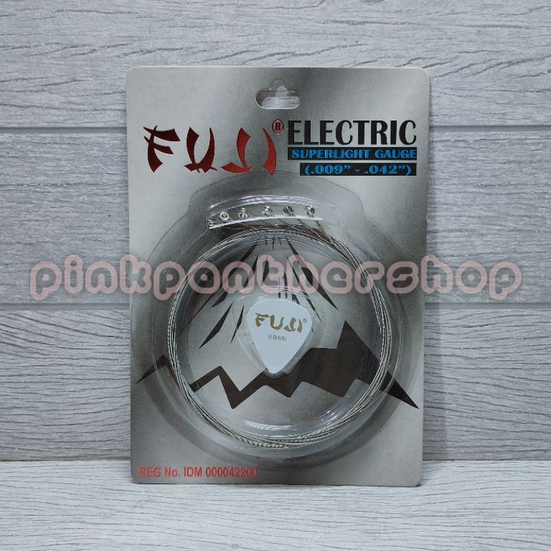 Senar Gitar Elektrik FUJI Japan Original Super Light Set  .009 009 09 9