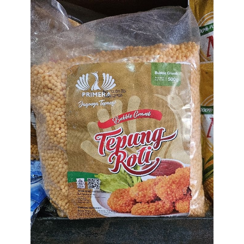 

TEPUNG ROTI PRIMERA 500g / Bubble Crumb