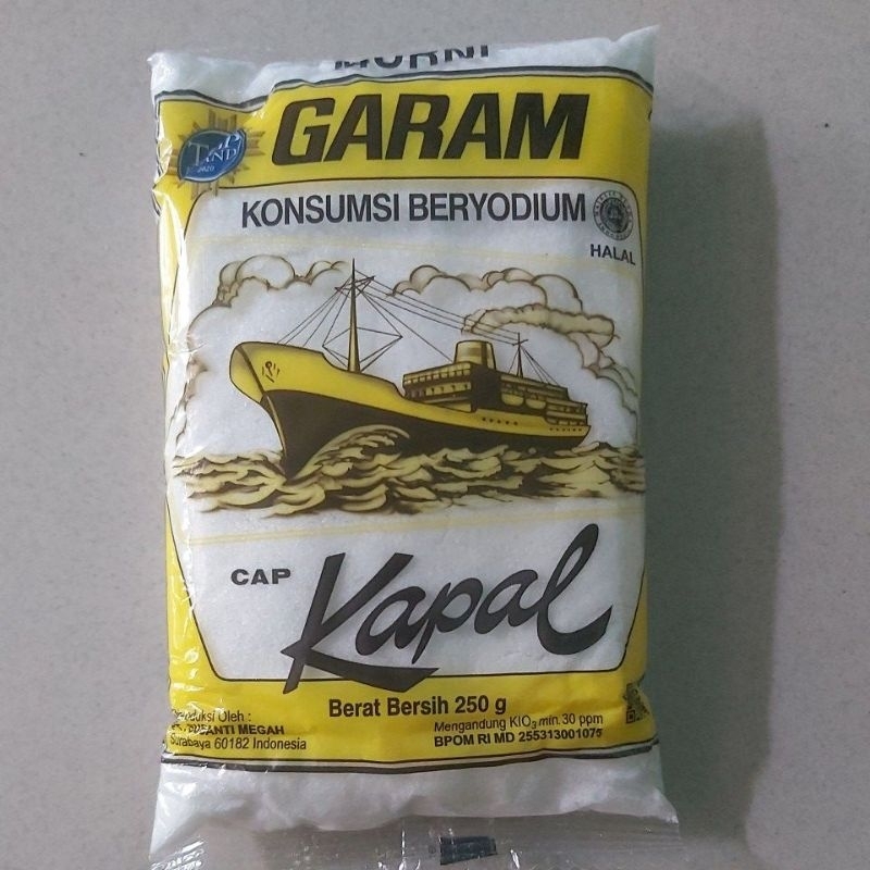 

Garam Murni Cap Kapal 250 g