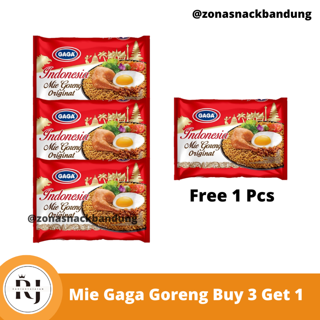 

MIE GAGA GORENG BUY 3 GET 1 | MIE GORENG | MIE GAGA GORENG | MIE INSTAN