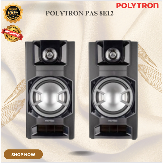 POLYTRON SPEAKER BLUETOOTH PAS 8E12 Speaker Aktif Karaoke/PAS8E12/PAS-8E12/PAS 8E12/POLYTRON SPEAKER