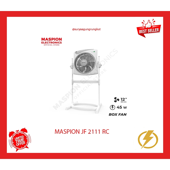 BOX FAN STANDING MASPION 12'' - JF 2111 RC