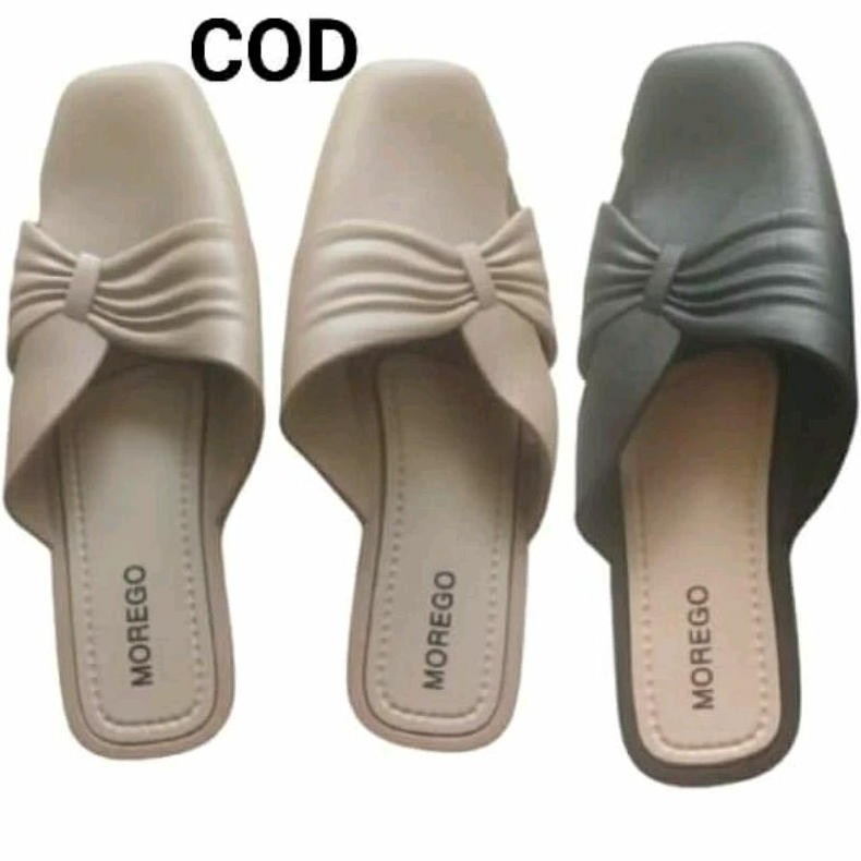 Sandal_Smd Sepatu Dewasa Cewek Perempuan Karet Morego Ringan Empuk