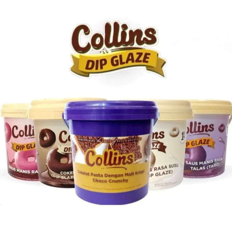 

Collins Crunchy dan Dip Glaze 1Kg