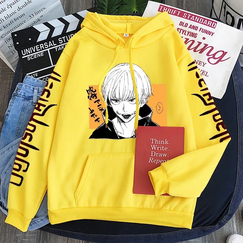 Jaket Hoodie Anime Jujutsu Kaisen Waifu