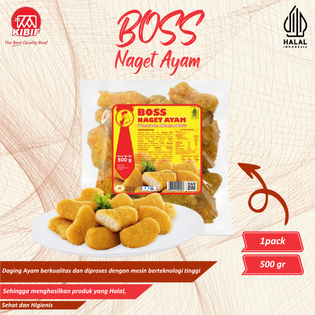 

BOSS Nugget Ayam 500gr