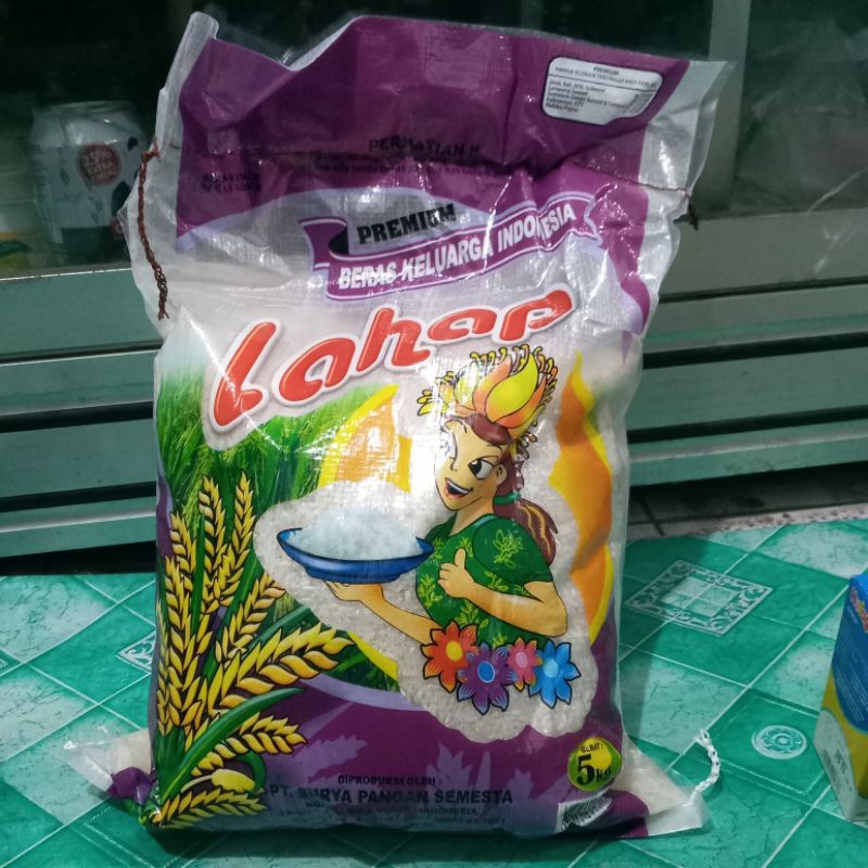

Beras lahab 5kg