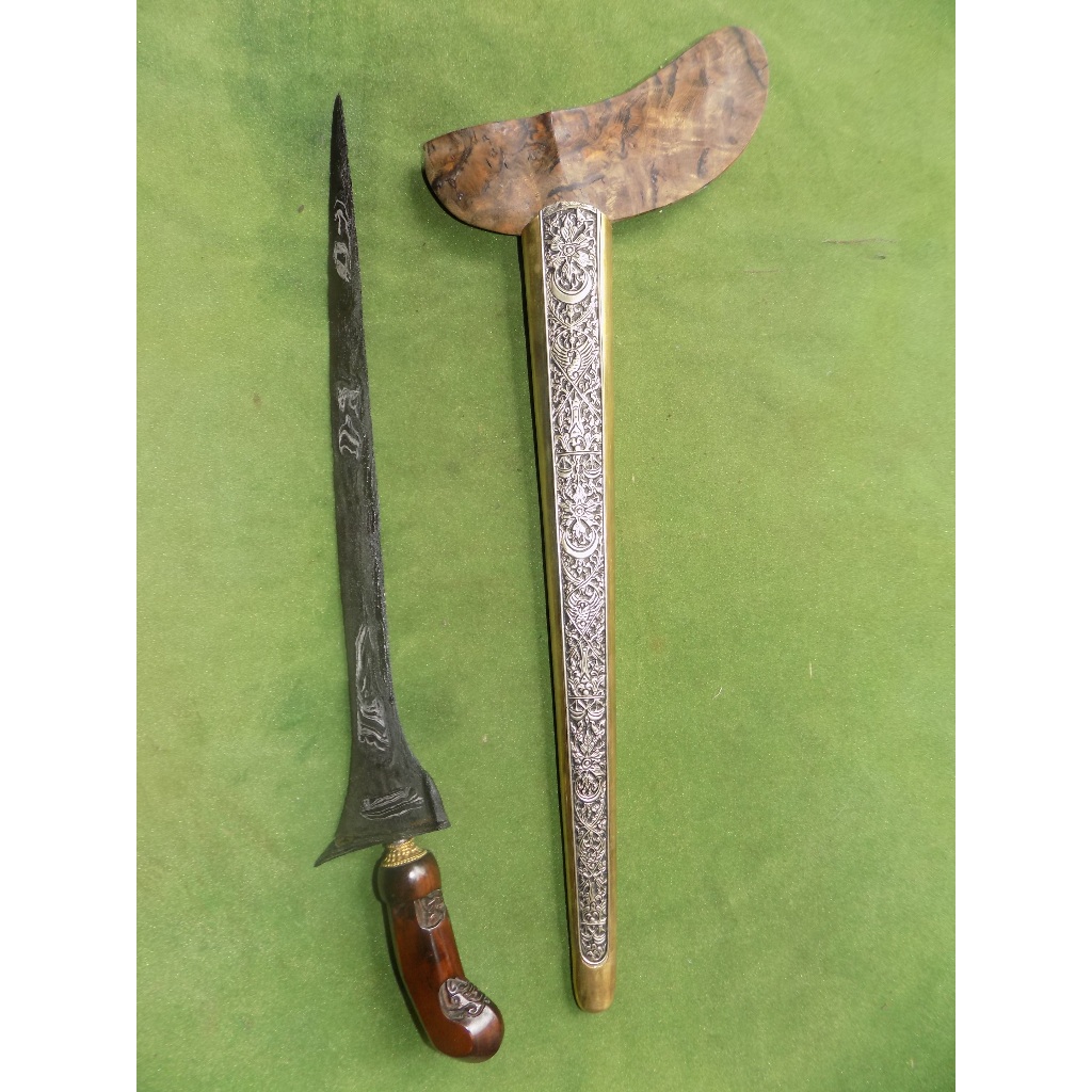 keris tilam upih pamor tambal 5 era kerajaan tuban abad 14