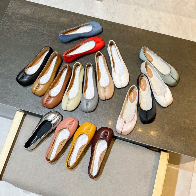 MaisonMargiela Classic Split Toe Single Shoes Flat Shoes
