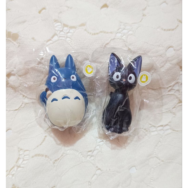 Studio Ghibli Figure Ori Finger Puppets Sealed Jiji Totoro Biru Bonjar Boneka Jari Sun Arrow Kiki's 