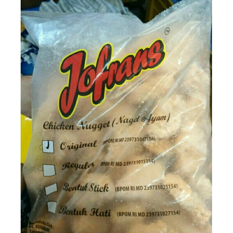 

Jofrans Nugget Ayam Original Termurah