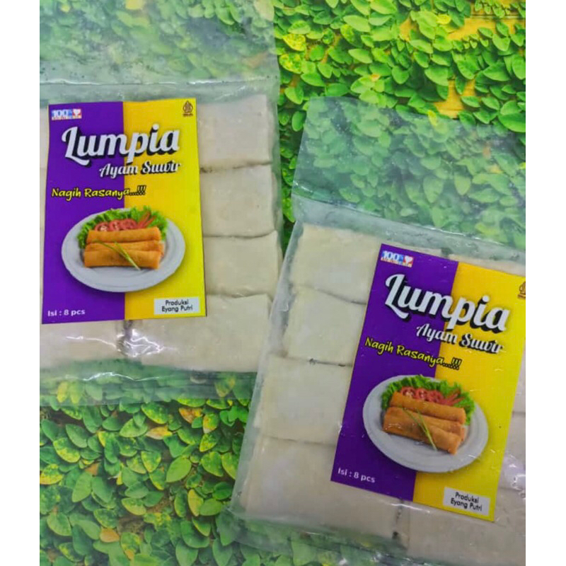 

LUMPIA AYAM SUWIR ISI 8