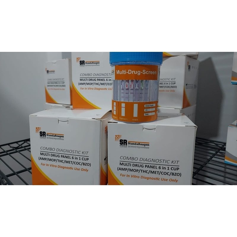 tes narkoba 6 parameter cup