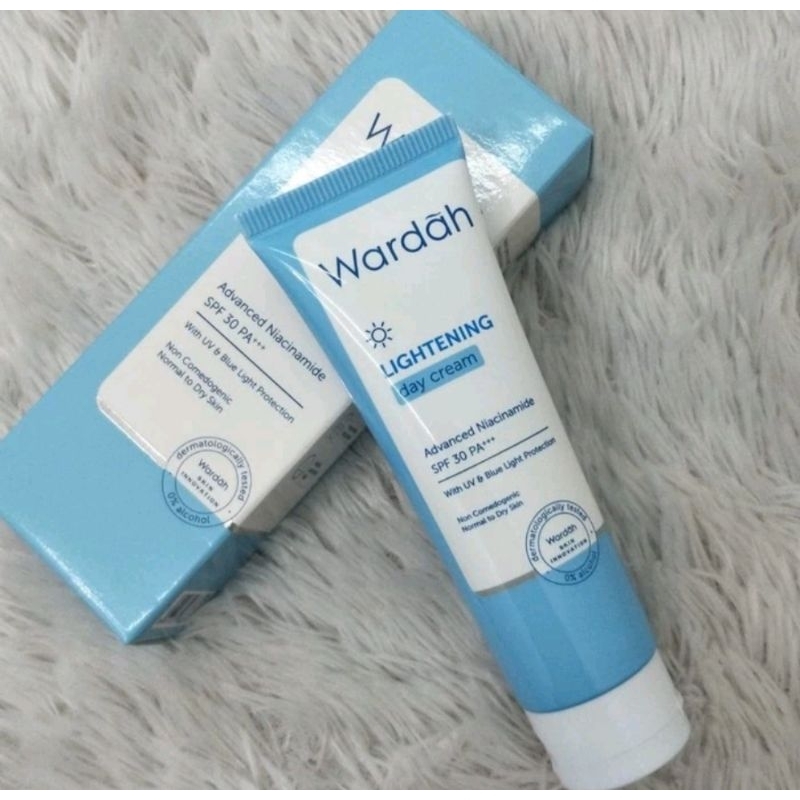 Wardah Lightening day cream / night cream / krim pagi dan malam wardah