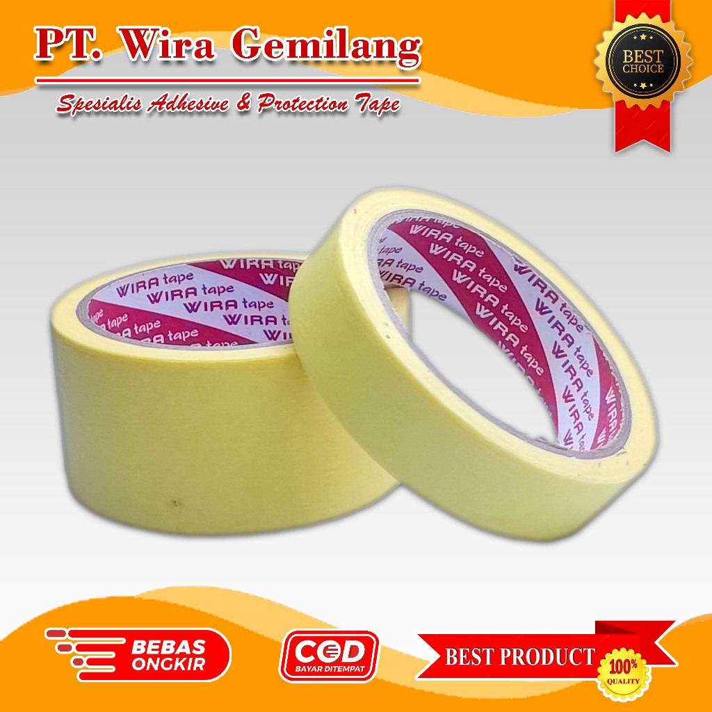 

Masking Tape (P) 19mm x 15mtr