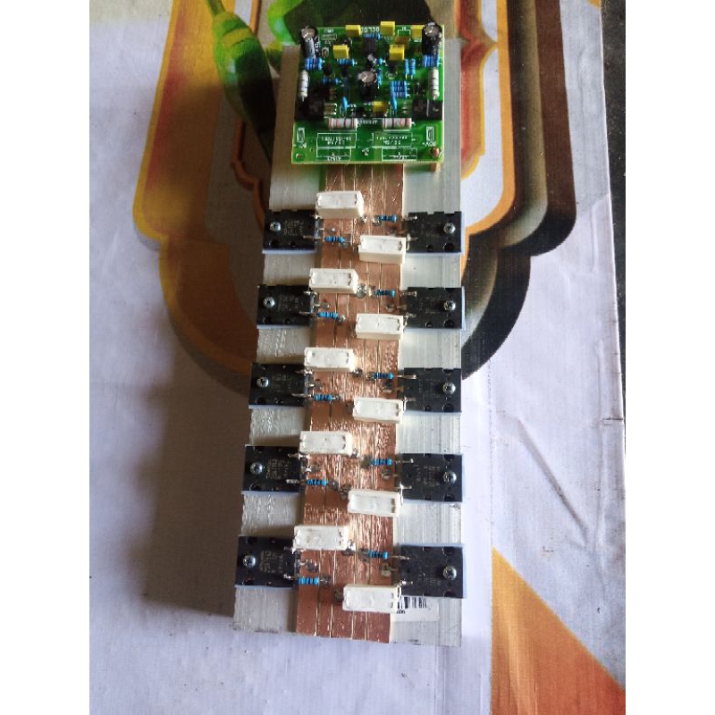 kit power amplifier socl 506 plus 5 set final thosiba