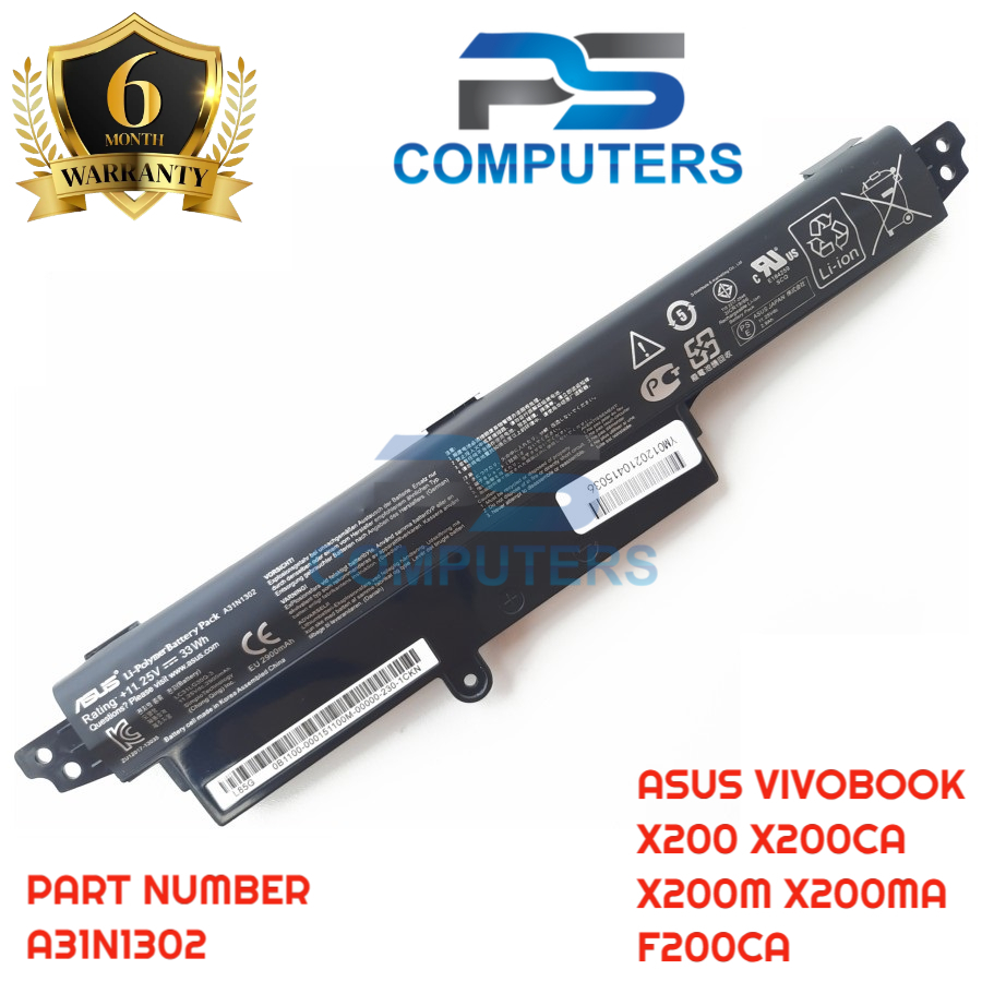 Baterai ASUS X200 ORIGINAL