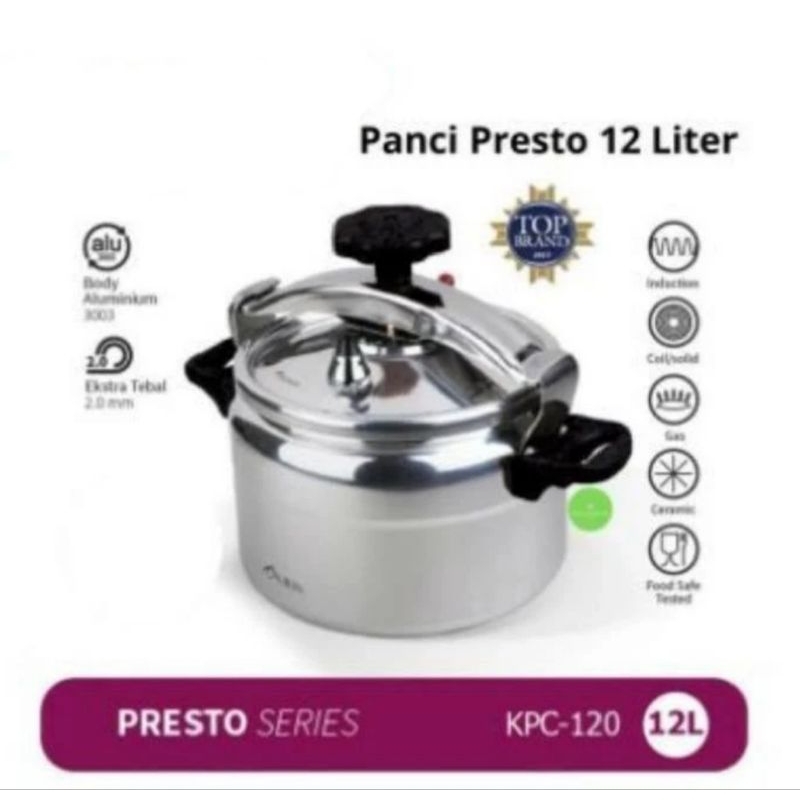 Panci Presto Kirin 12liter
