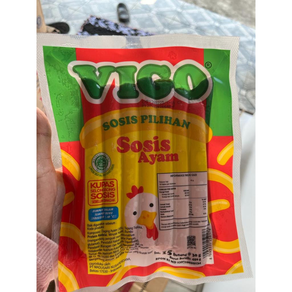 

VIGO Sosis Ayam 450gr