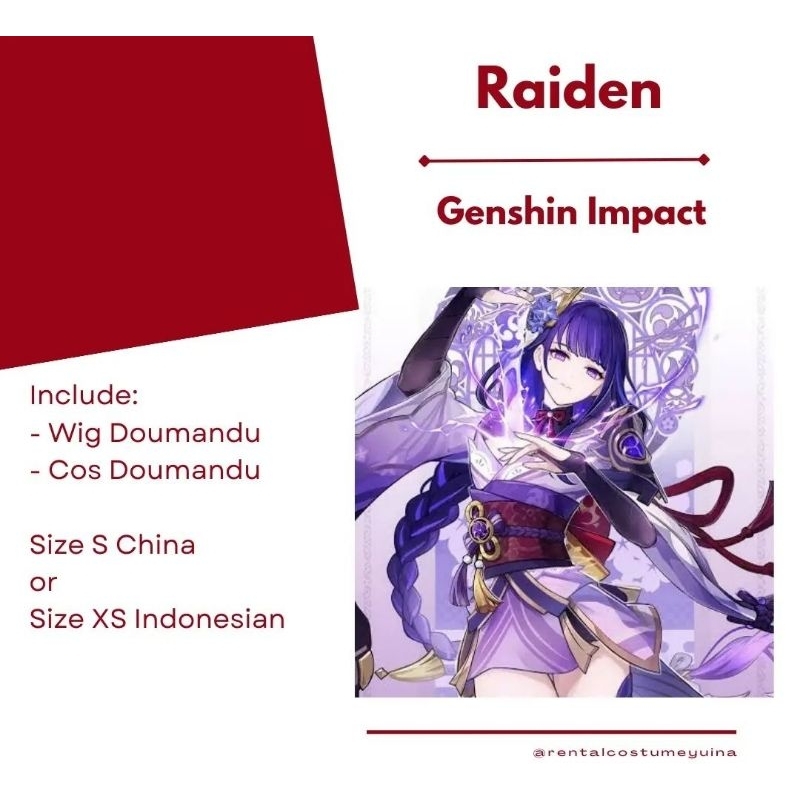 Harga raiden costume Terbaru Okt 2024 |BigGo Indonesia