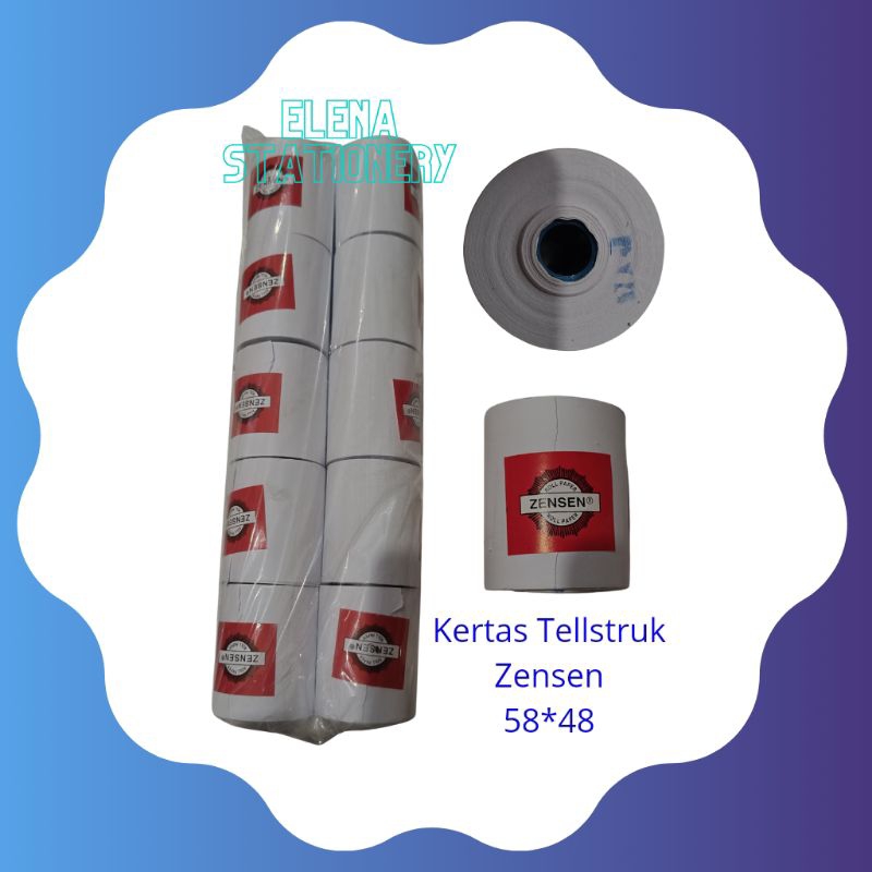 

kertas struk hvs 58x48/kertas kasir/zensen