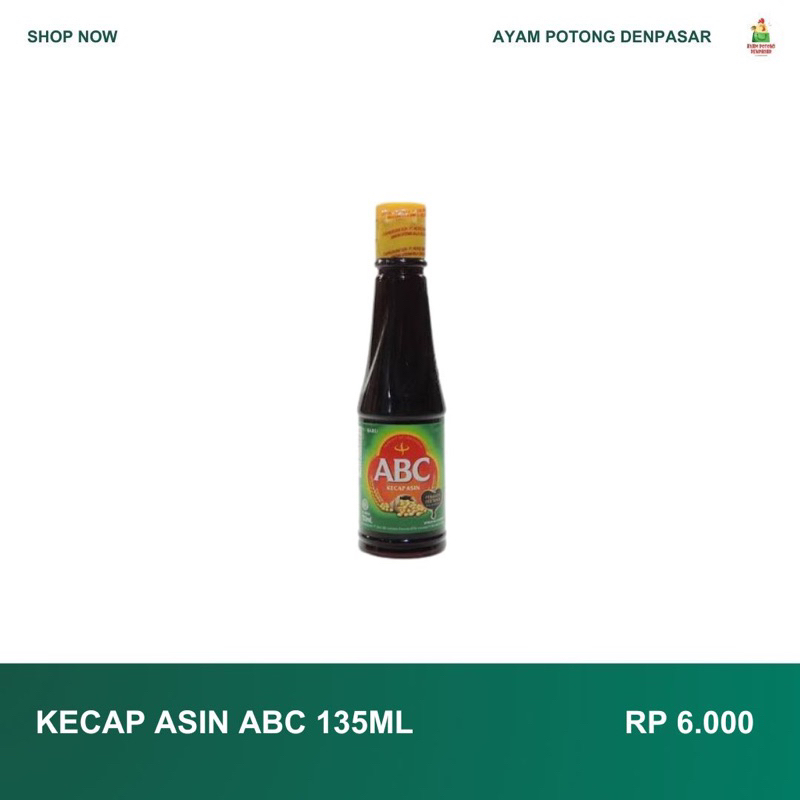 

KECAP ASIN ABC 135ML