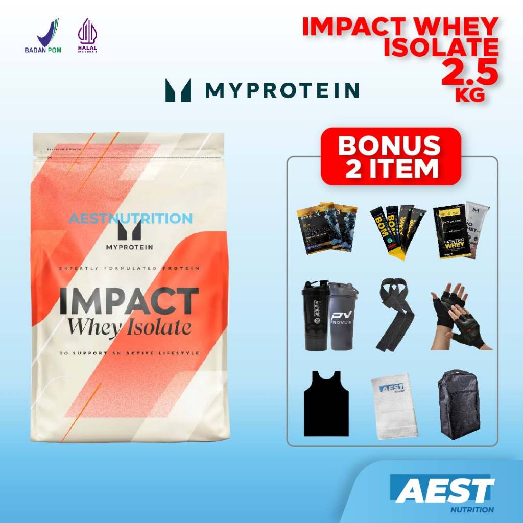 Myprotein Impact Whey Isolate Protein 5,5 lbs My Protein