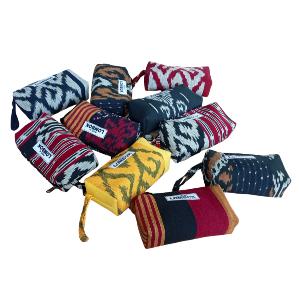 Dompet/Pouch Tenun Lombok Asli