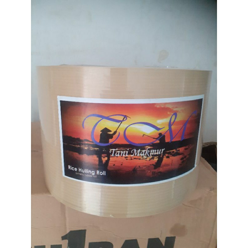rubber roll/roll penggilingan padi(6in)1 pcs