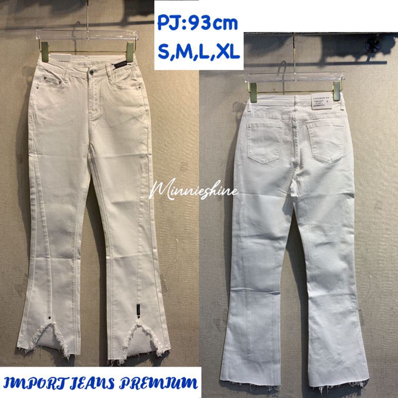 MS1002 CUTBRAY CELANA JEANS IMPORT | PUTIH