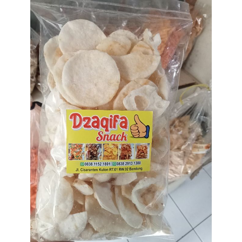 

Cireng Oncom gurih pedas kemasan 250g