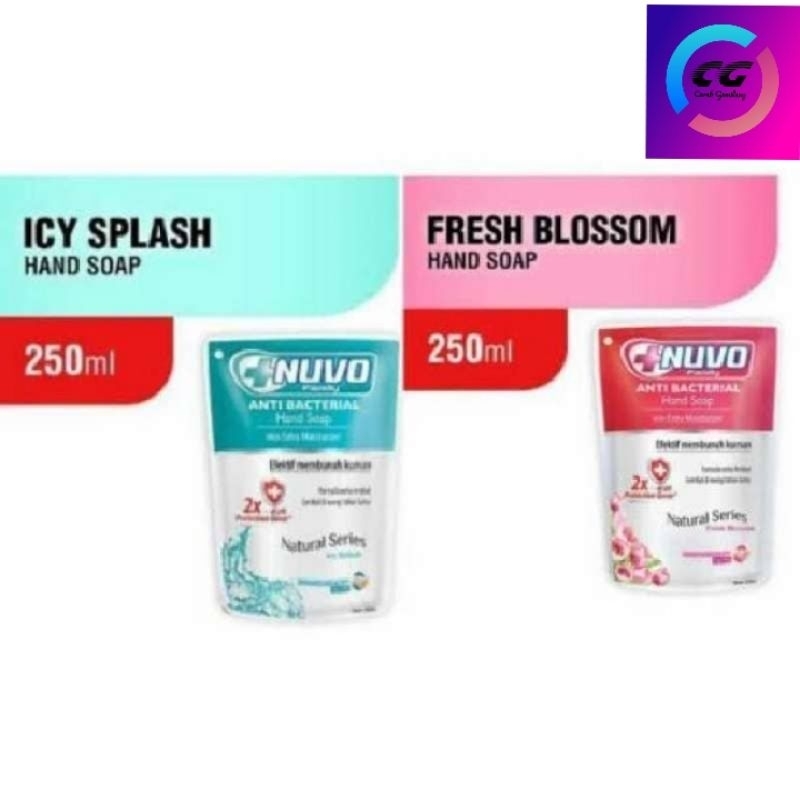 nuvo hand soap 250ml reffil