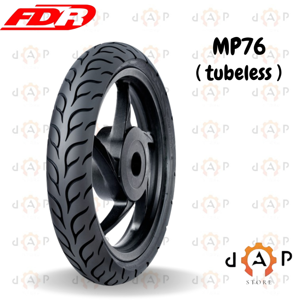 BAN MOTOR MATIC RING 14 // FDR MP76 100/80-14 SOFT COMPOUND // BAN MOTOR MIO, BEAT, VARIO