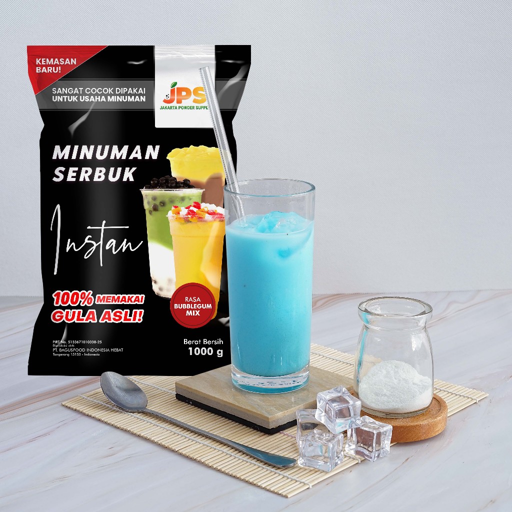

bubuk minuman bubble gum mix