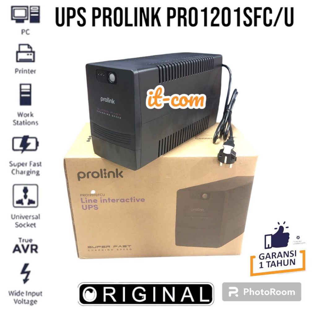 Prolink PRO1201SFC UPS 1200VA