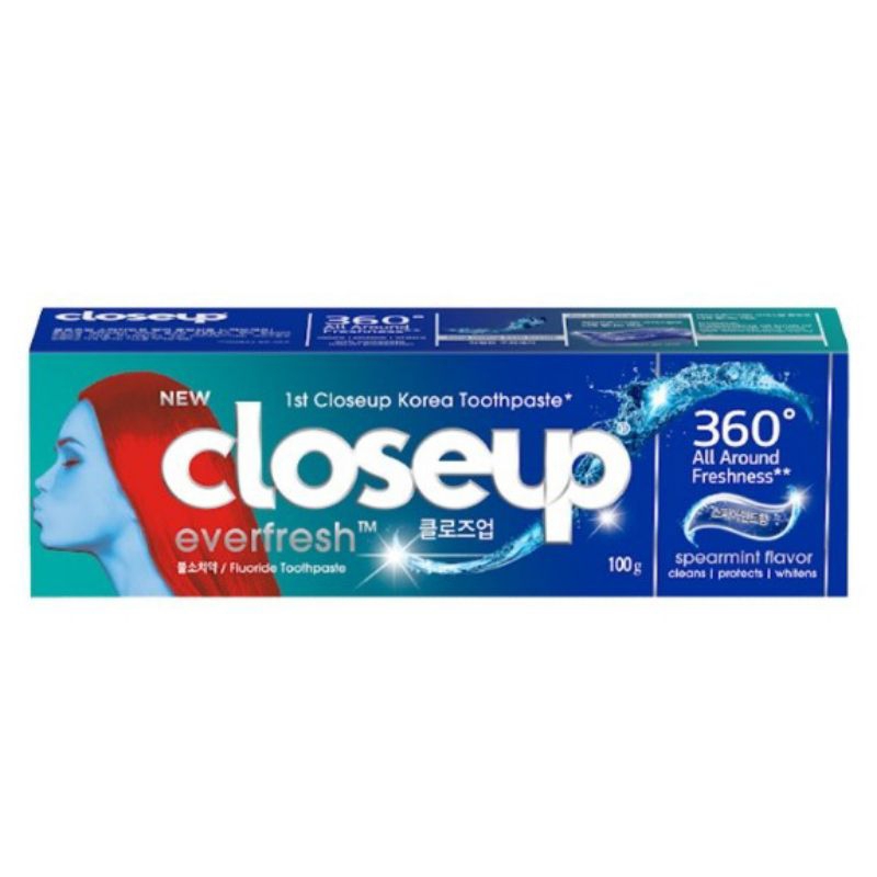 Close up Ever fresh pasta gigi korea Spear mint 100gr