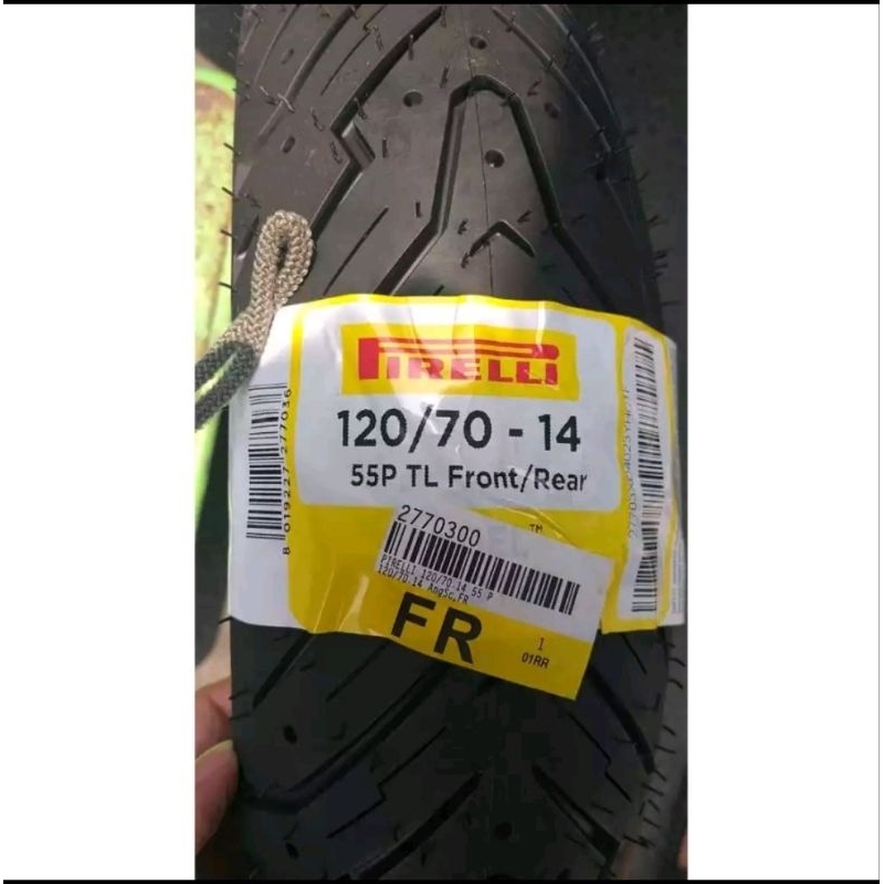 Ban pirelli angel scooter 120/70 r14 ban belakang pcx - free pentil