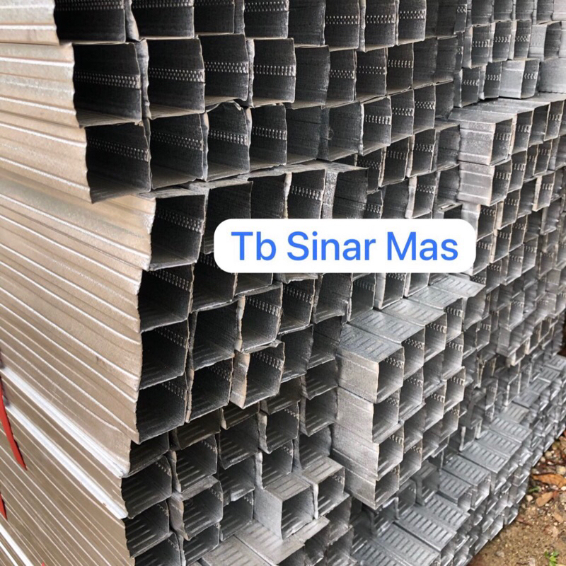 Holo Plafon Galvalum 4x4 2x4 Hollow Galvalum 4x4 2x4