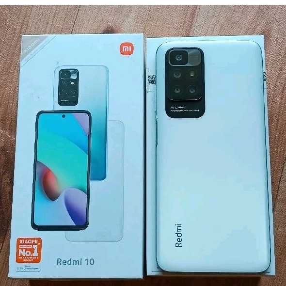 XIAOMI REDMI 10 4/64 SECOND MULUS FULLSET ACC LENGKAP