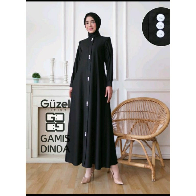 Gamis DINDA//Gamis Busui//Gamis wudhufrendly//Gamis polos toyobo
