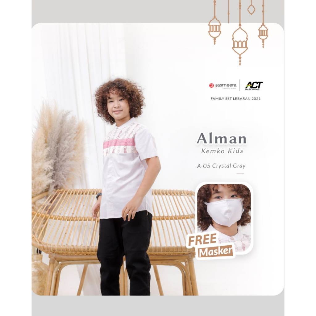 KEMKO ALMAN BY YASMEERA , KOKO ANAK YASMEERA , PREMIUM , TERMURAH , DISKON 30%