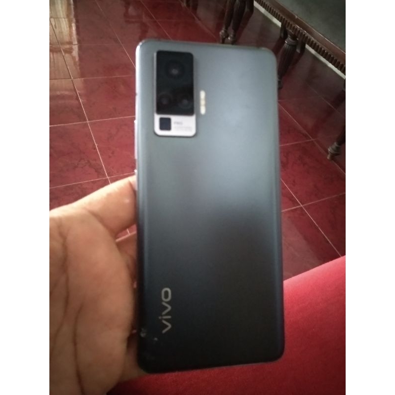 vivo x 50 pro batangan mulus segel minus layar bergaris