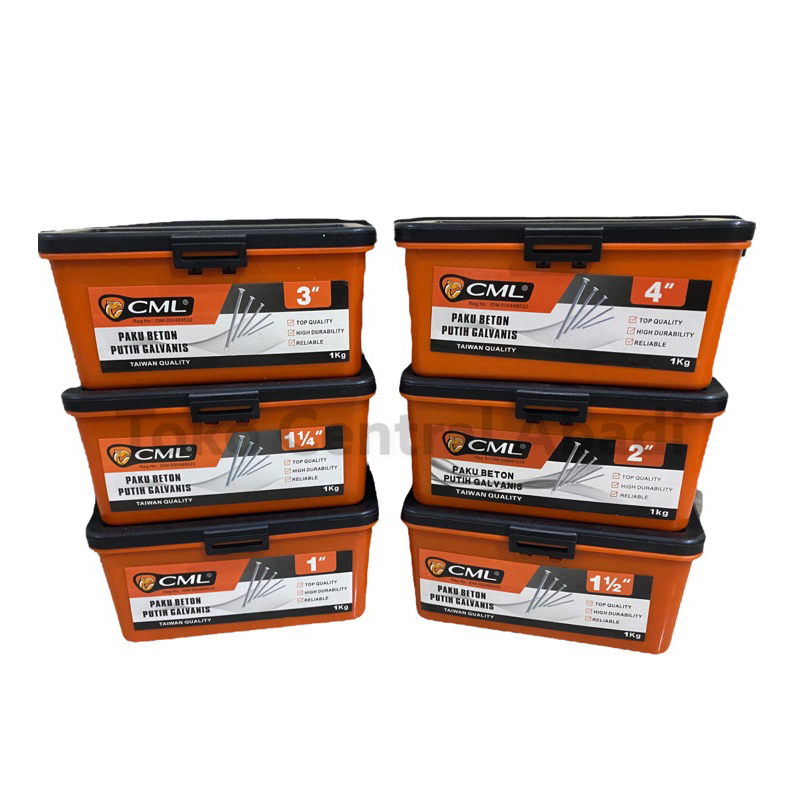 Paku Beton / Paku Tembok "Camel" Ukuran 1 - 4" (1 Kotak, 1 kg)  / Paku Beton /  Paku Beton Kecil
