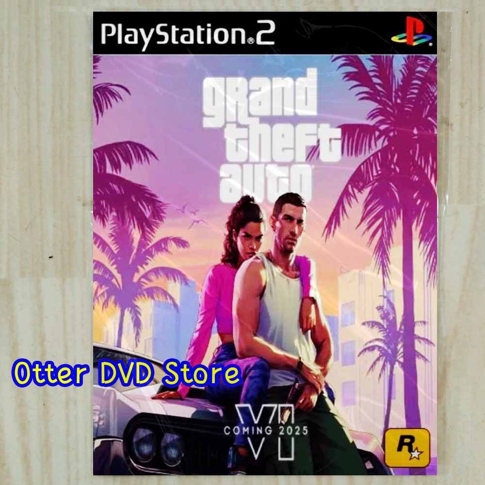 Kaset Game PS 2 PS2 GTA VI - GTA 6